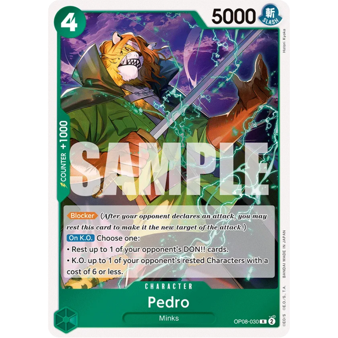 Pedro (OP08-030) - Two Legends Foil