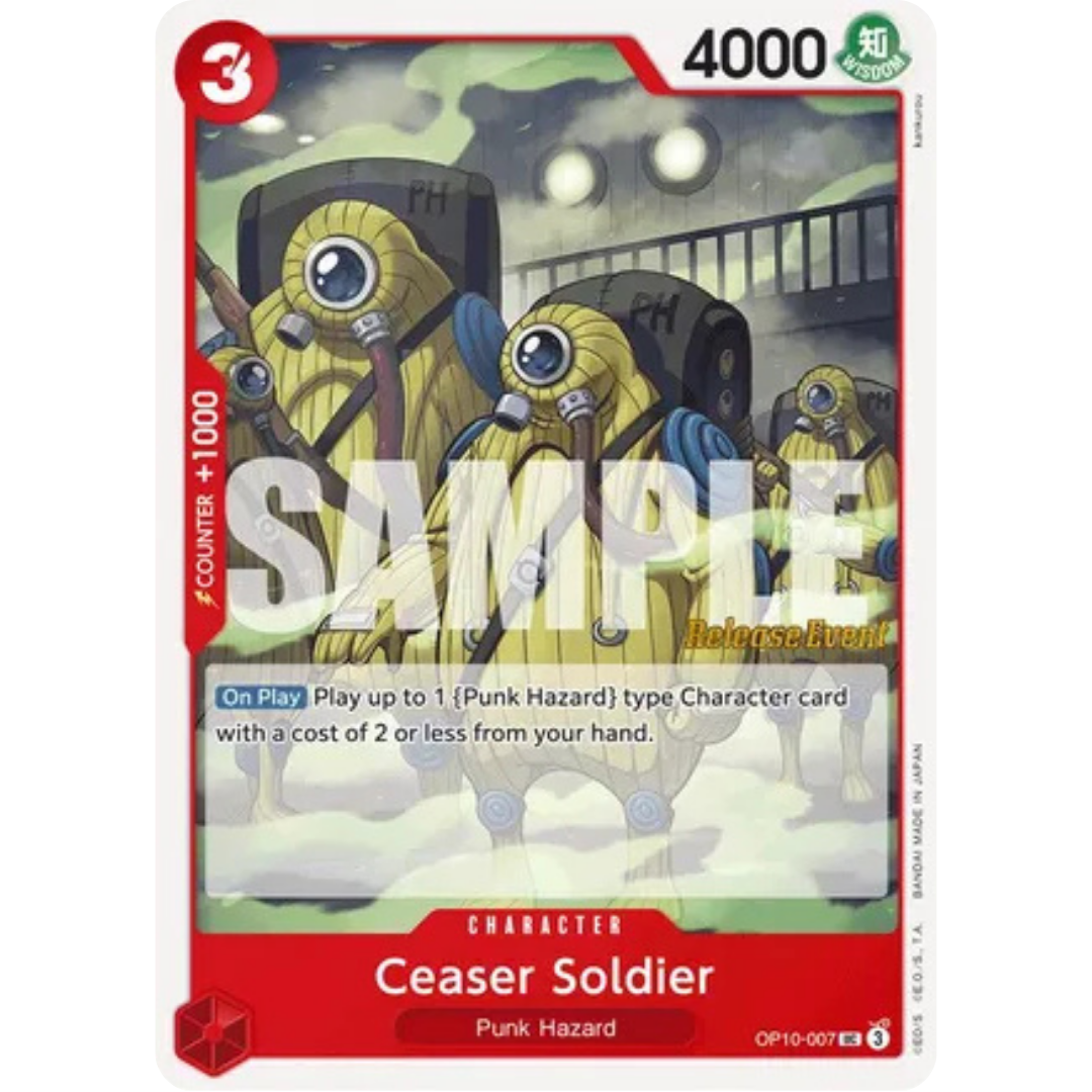 Ceaser Soldier (OP10-007) - Royal Blood Release Event Cards