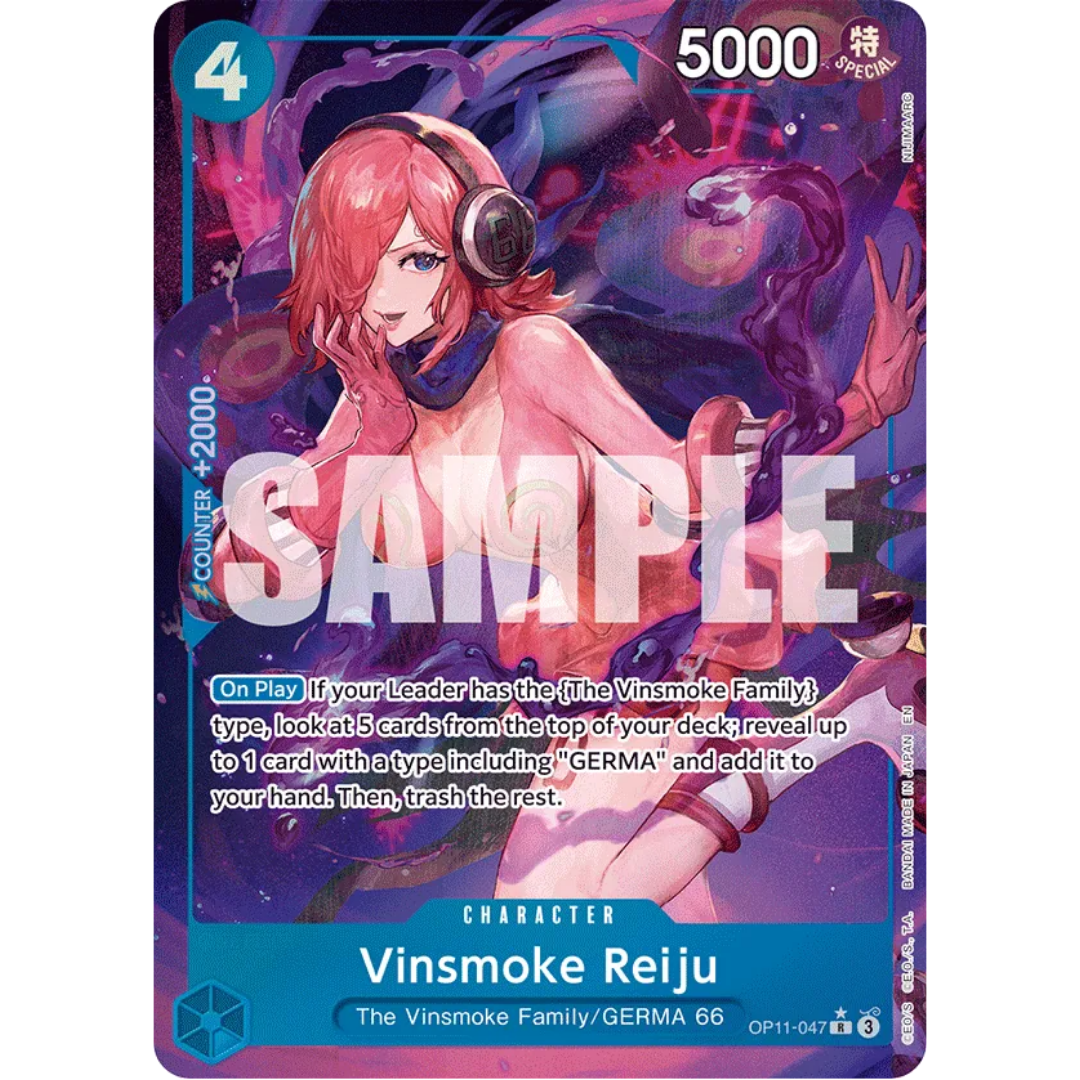 Vinsmoke Reiju (Alternate Art) (OP11-047) - A Fist of Divine Speed Foil