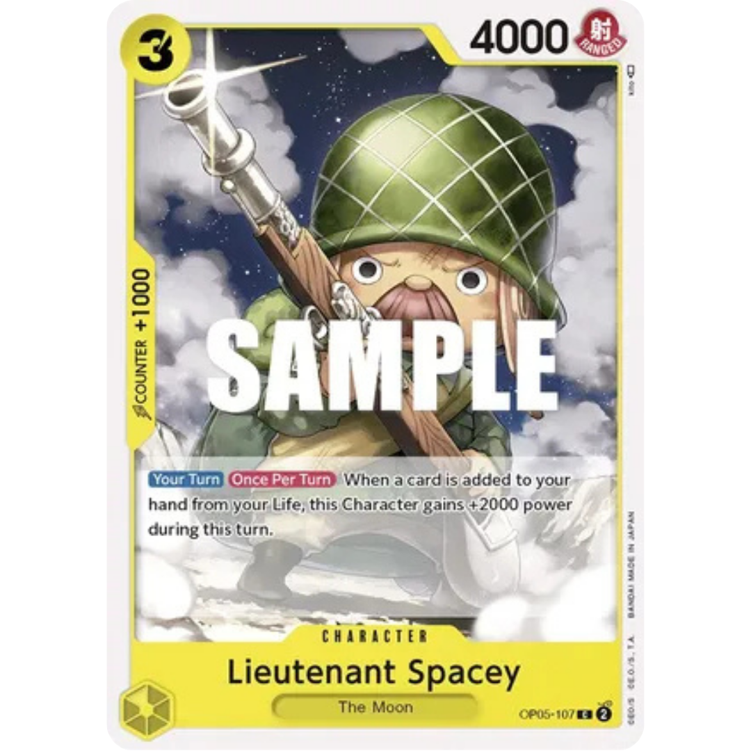 Lieutenant Spacey (OP05-107) - Awakening of the New Era
