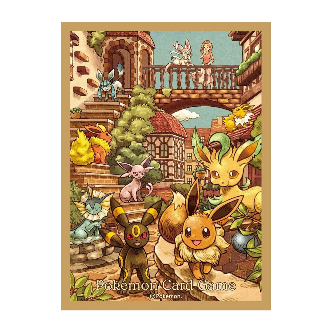 Card Sleeves - Eevee Heroes Gym (64-Pack)