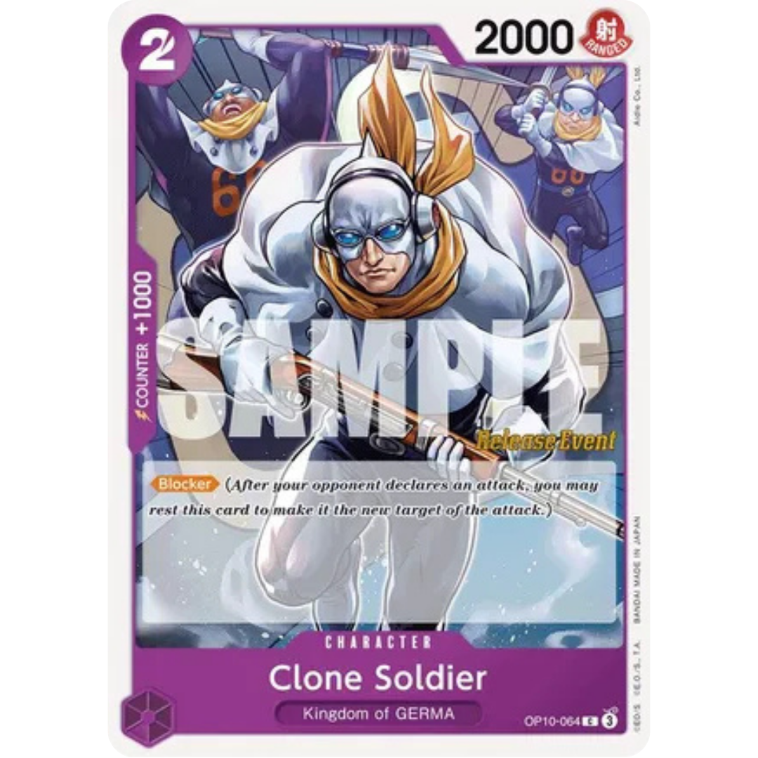 Clone Soldier (OP10-064) - Royal Blood Release Event Cards