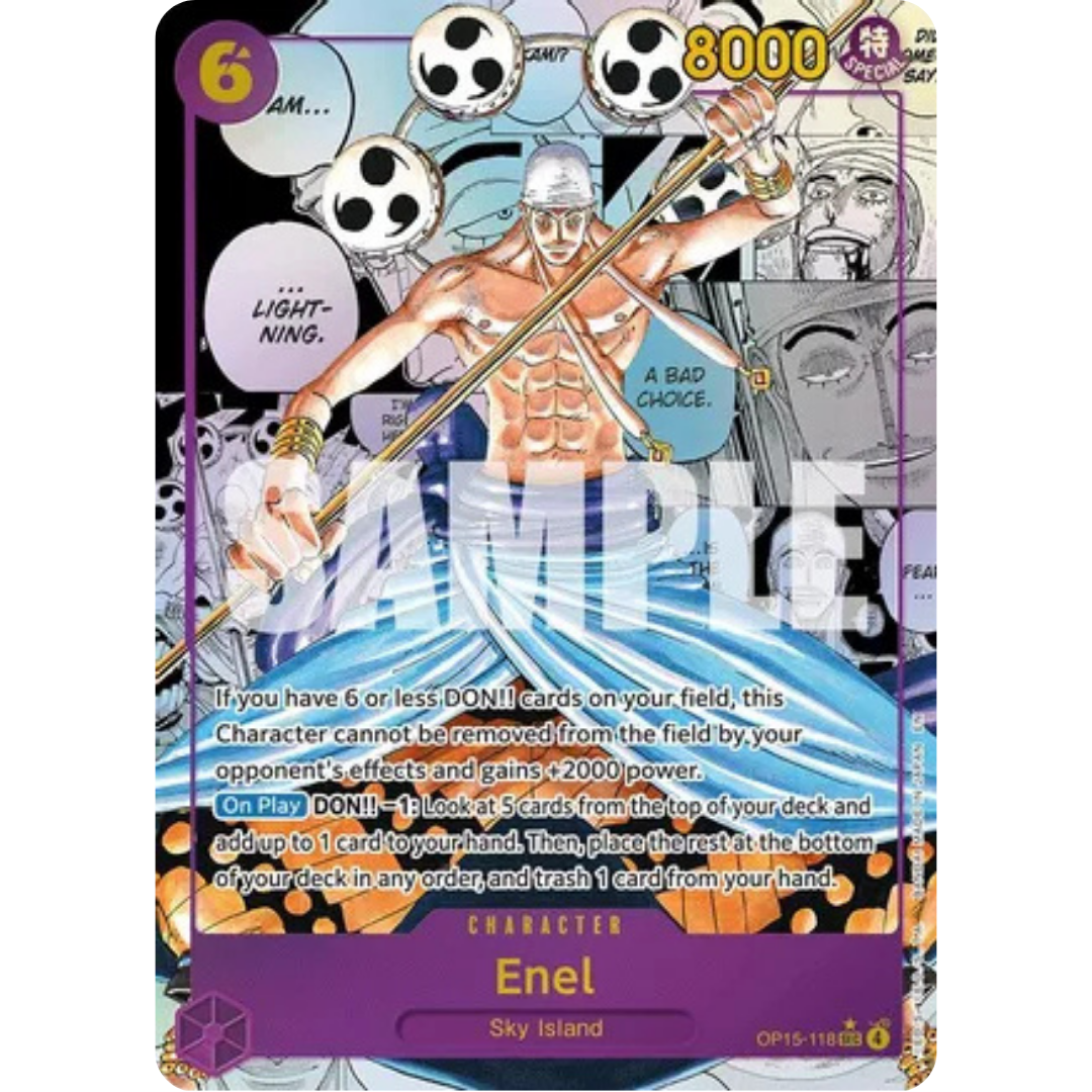 Enel (OP15-118) (Manga) (OP15-118) - Adventure on Kami's Island Foil