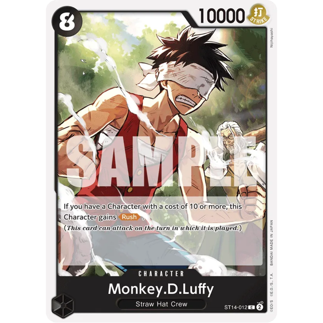 Monkey.D.Luffy (012) (ST14-012) - Starter Deck 14: 3D2Y