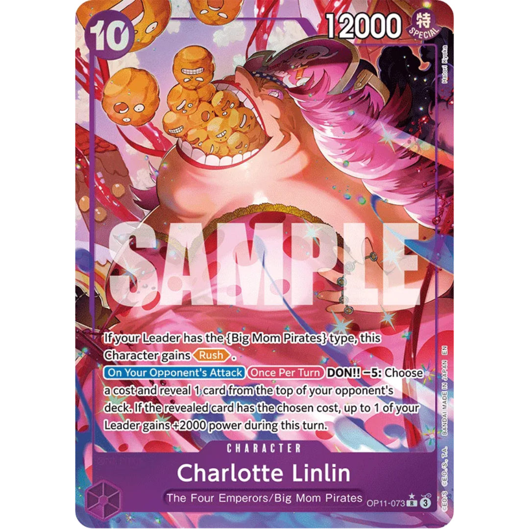 Charlotte Linlin (Alternate Art) (OP11-073) - A Fist of Divine Speed Foil