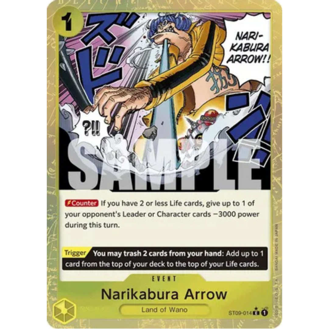 Narikabura Arrow (Textured Foil) (ST09-014) - Premium Booster -The Best- Foil