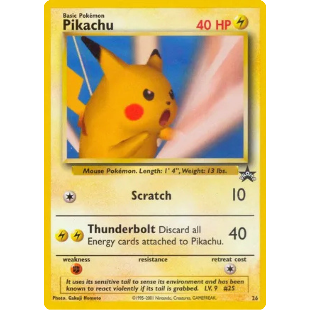 Pikachu (SNAP Promo) 026/53 WoTC Promo - Promo