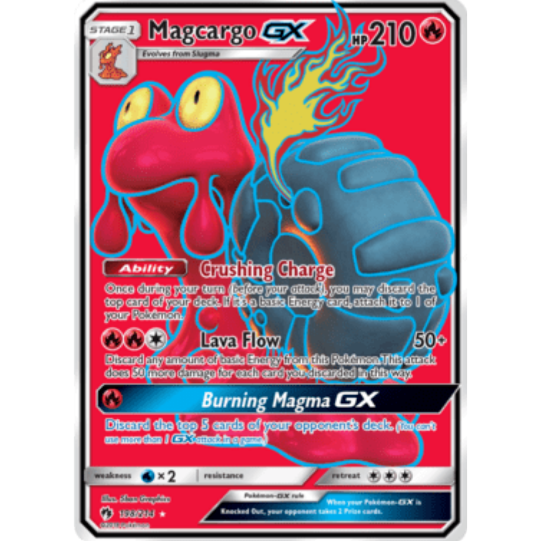 Magcargo GX (Full Art) - Holofoil SM Lost Thunder - Ultra Rare