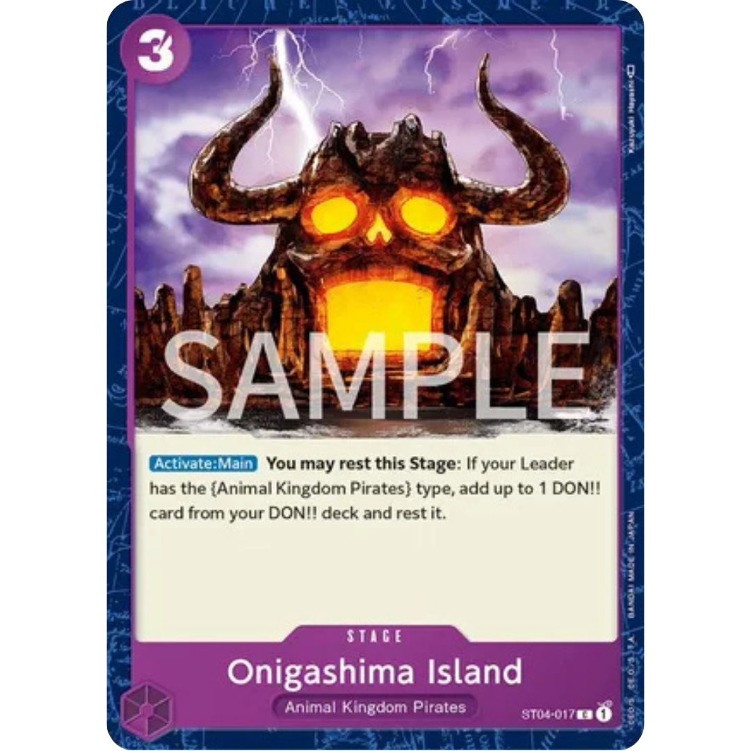 Onigashima Island (ST04-017) - Revision Pack Cards