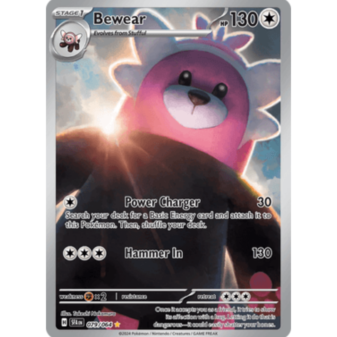 Bewear 079/064 - Holofoil SV Shrouded Fable - Illustration Rare
