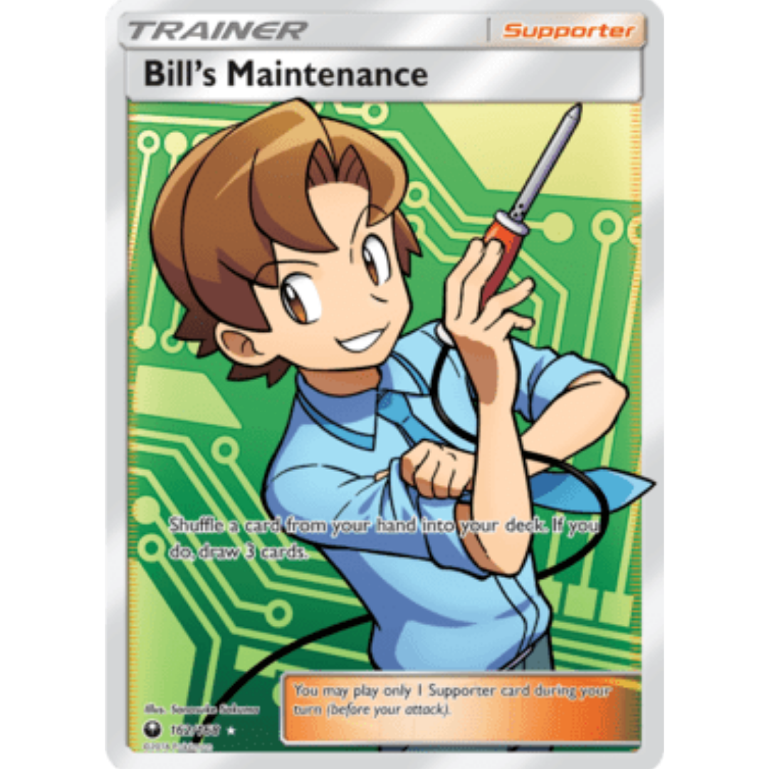 Bill's Maintenance (Full Art) - Holofoil SM Celestial Storm - Ultra Rare