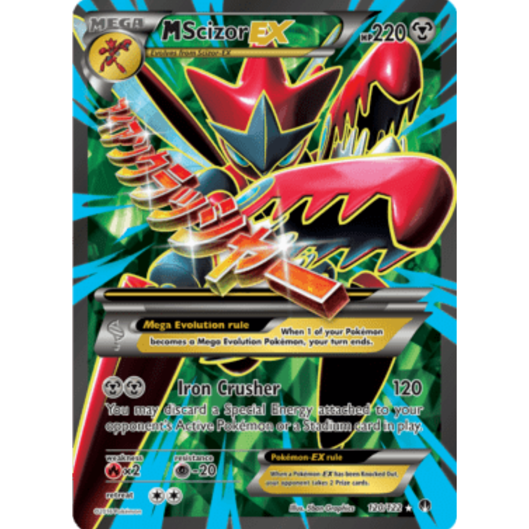M Scizor EX (Full Art) 120 - Holofoil XY BREAKpoint - Ultra Rare
