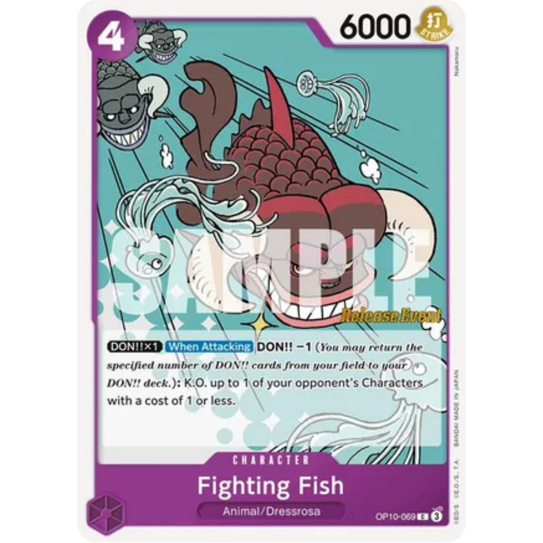 Fighting Fish (OP10-069) - Royal Blood Release Event Cards
