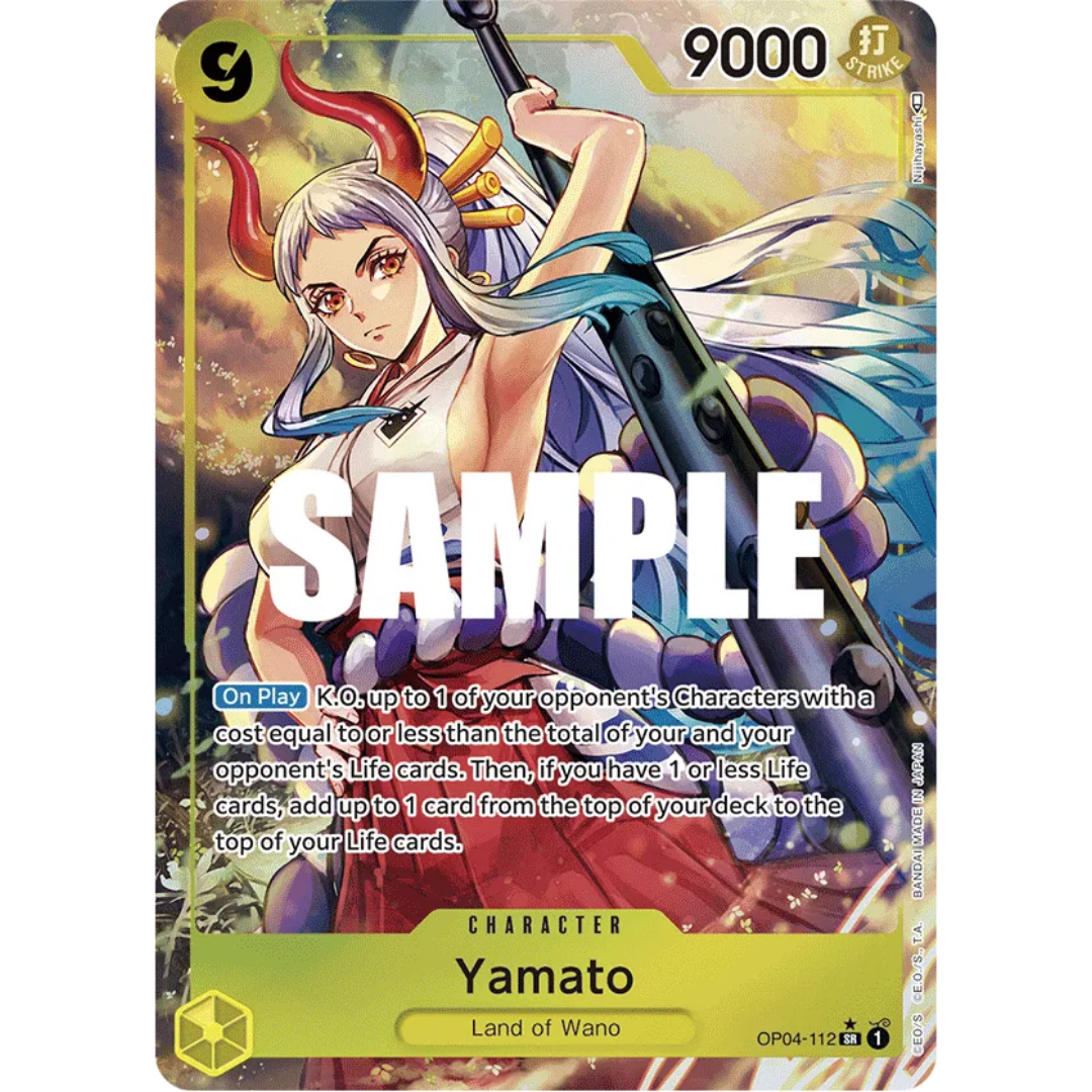 Yamato (Alternate Art) (OP04-112) - Kingdoms of Intrigue Foil