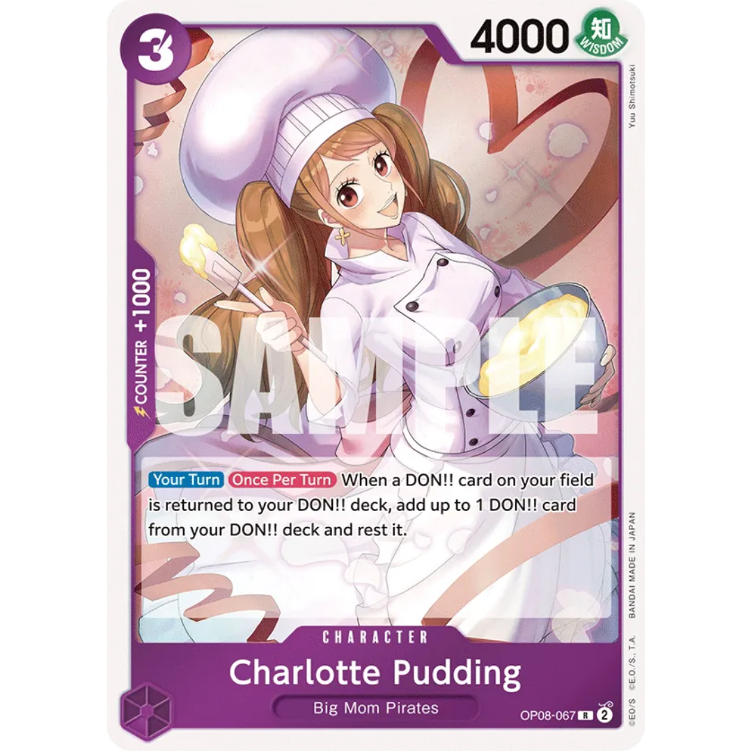 Charlotte Pudding (067) (OP08-067) - Two Legends Foil