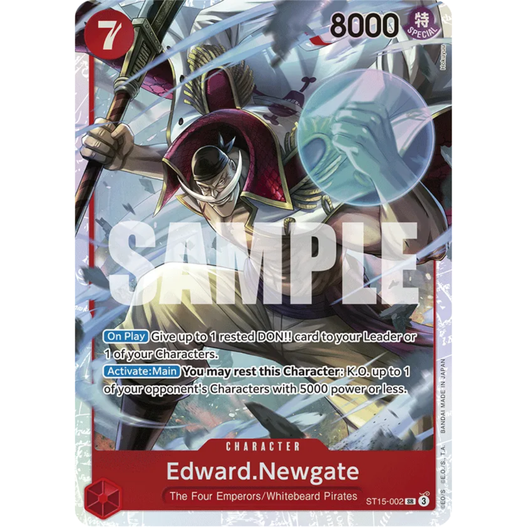 Edward.Newgate (ST15-002) (ST15-002) - Starter Deck 15: RED Edward.Newgate Foil