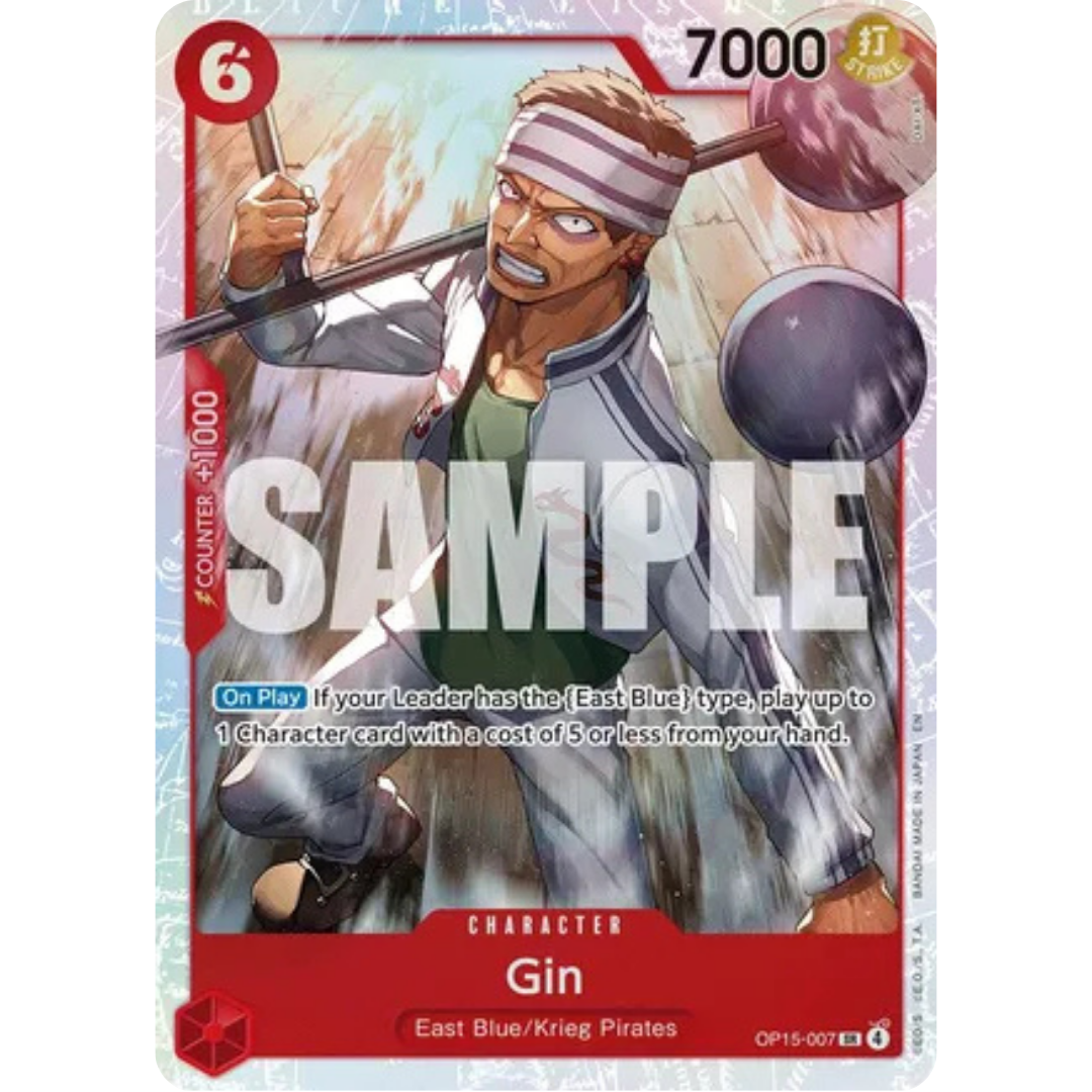 Gin (OP15-007) - Adventure on Kami's Island Foil