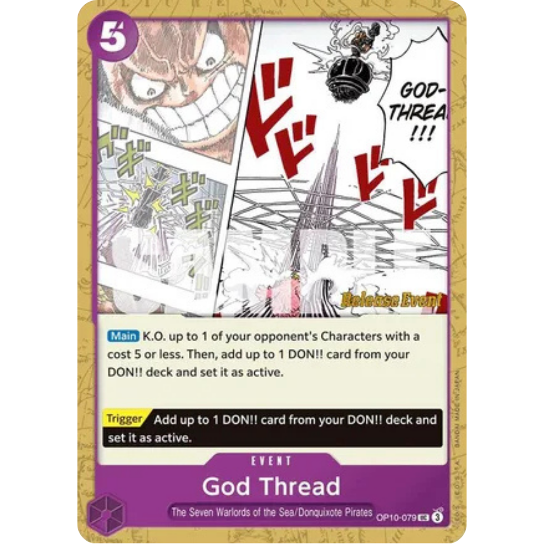 God Thread (OP10-079) - Royal Blood Release Event Cards