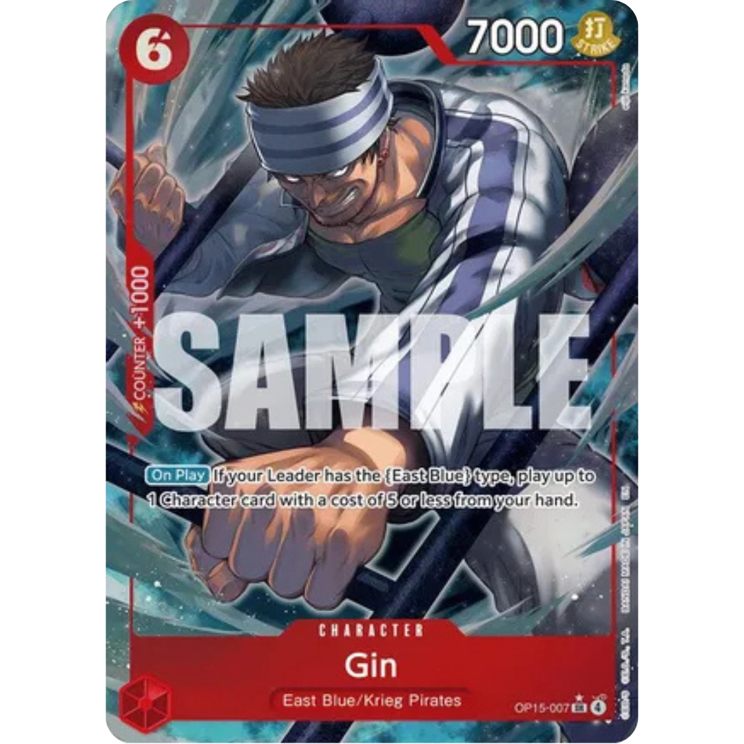 Gin (Alternate Art) (OP15-007) - Adventure on Kami's Island Foil