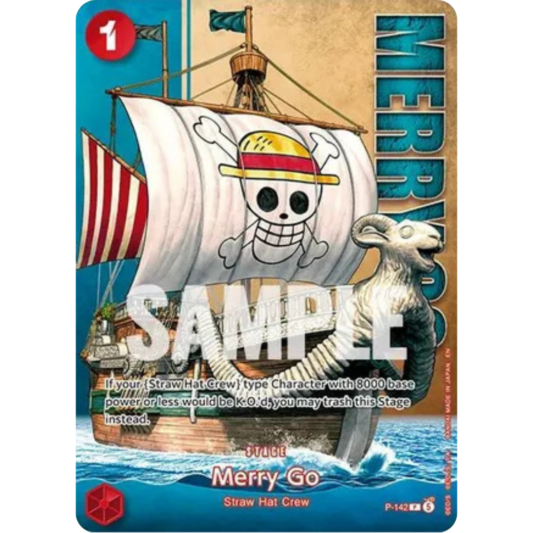 Merry Go - P-142 (Premium Card Collection -Live Action Edition Vol.2 Straw Hat Crew-) (P-142) - One Piece Promotion Cards Foil