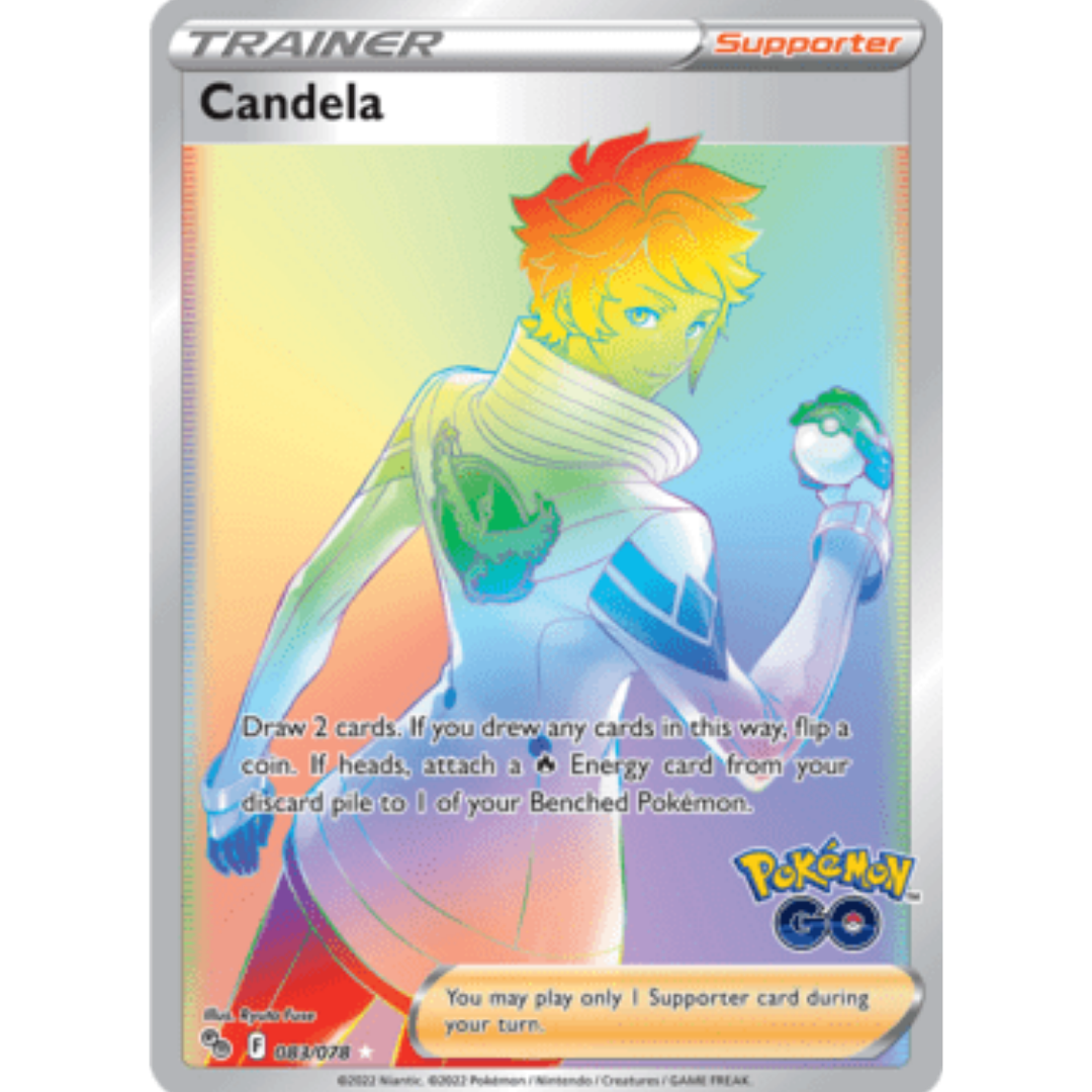 Candela (Secret) 083/078 - Holofoil Pokemon GO - Secret Rare