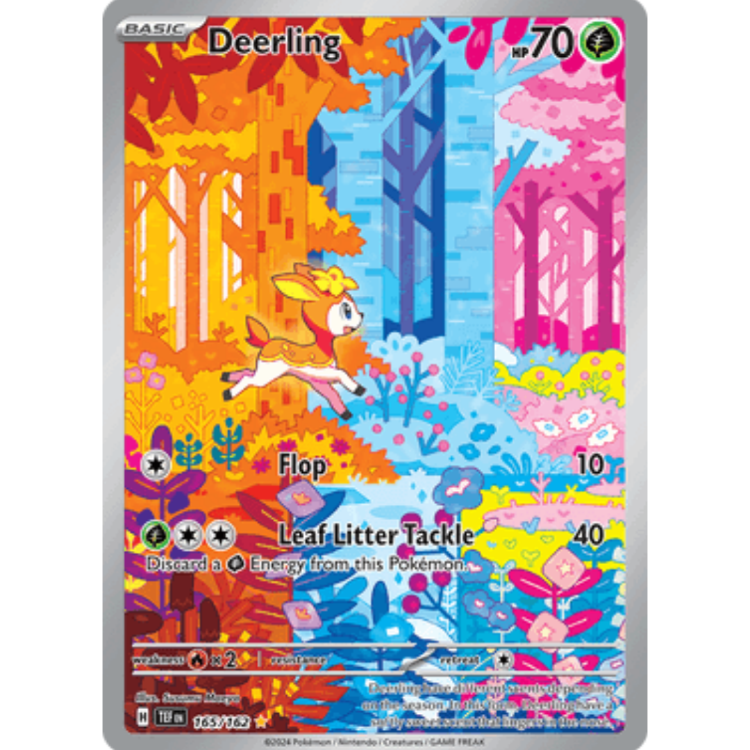 Deerling 165/162 - Holofoil SV05 Temporal Forces - Illustration Rare