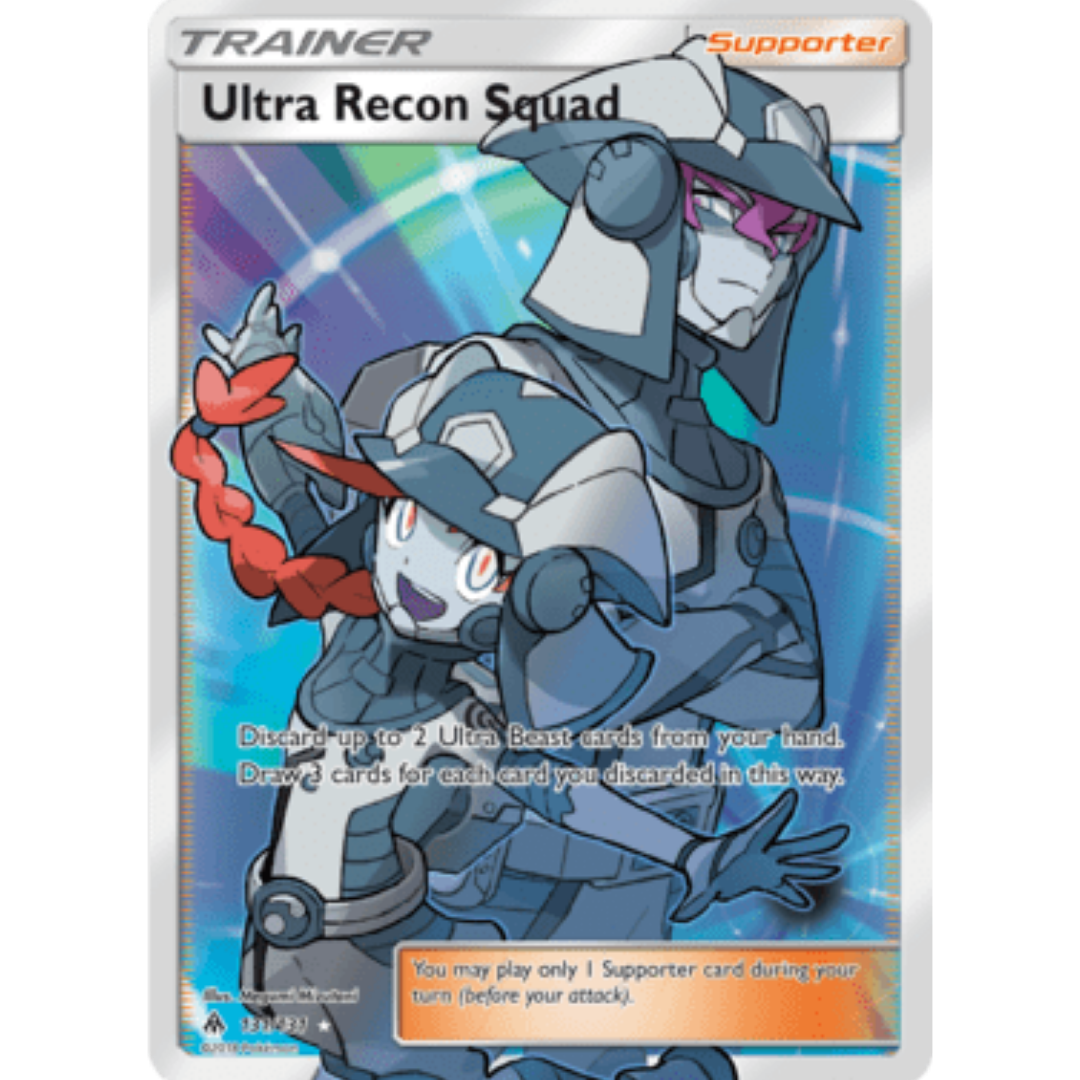 Ultra Recon Squad (Full Art) - Holofoil SM Forbidden Light - Ultra Rare