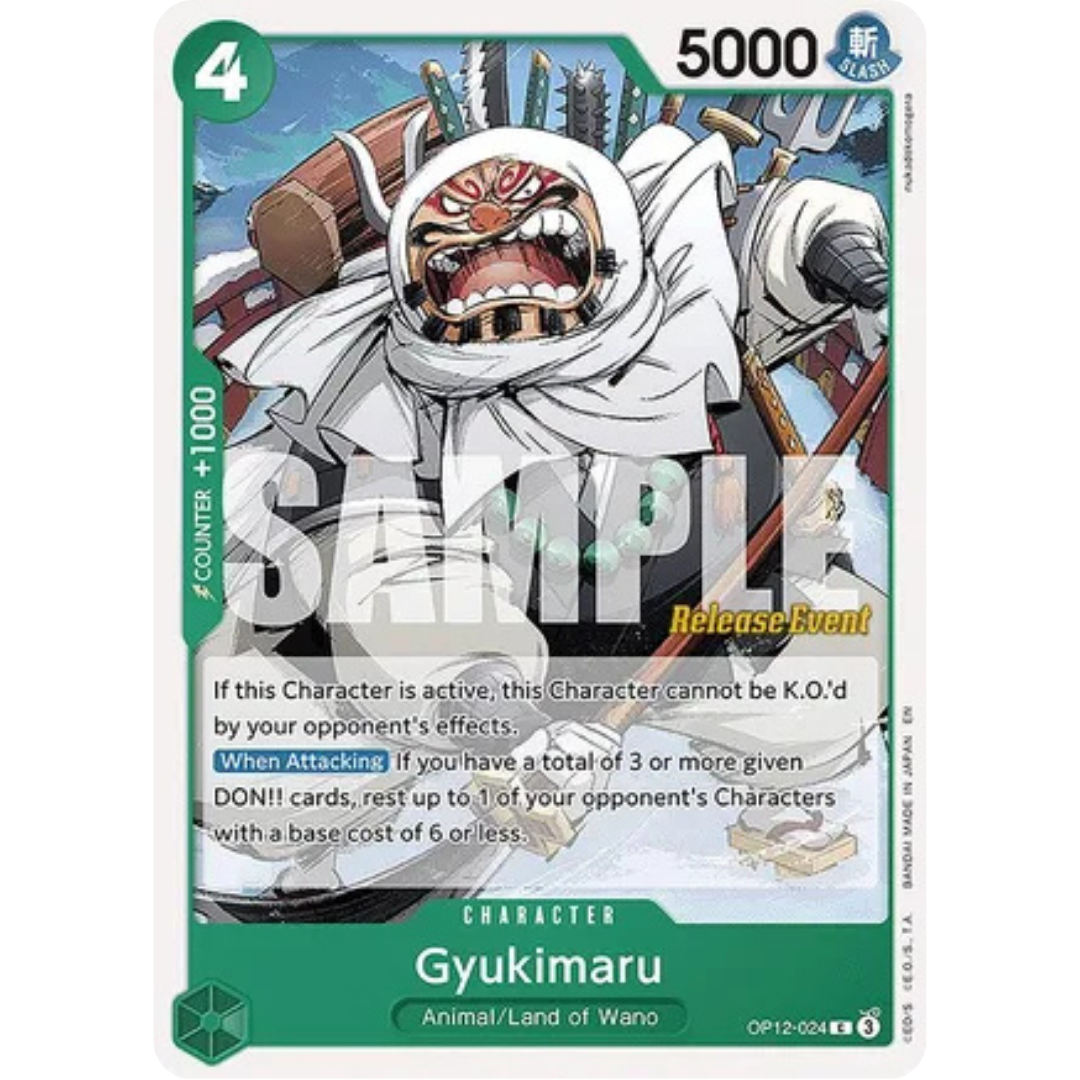 Gyukimaru (OP12-024) - Legacy of the Master Release Event Cards