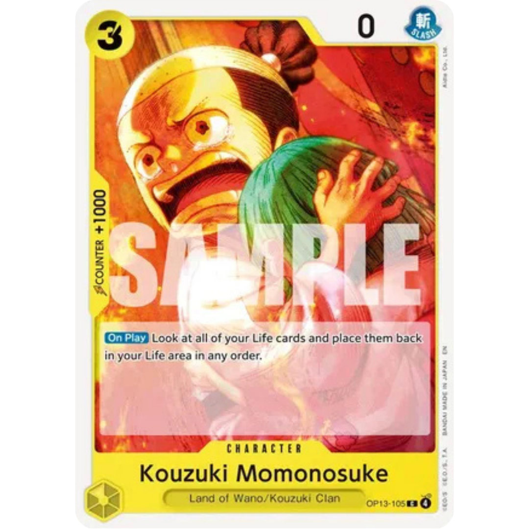 Kouzuki Momonosuke (OP13-105) - Carrying On His Will