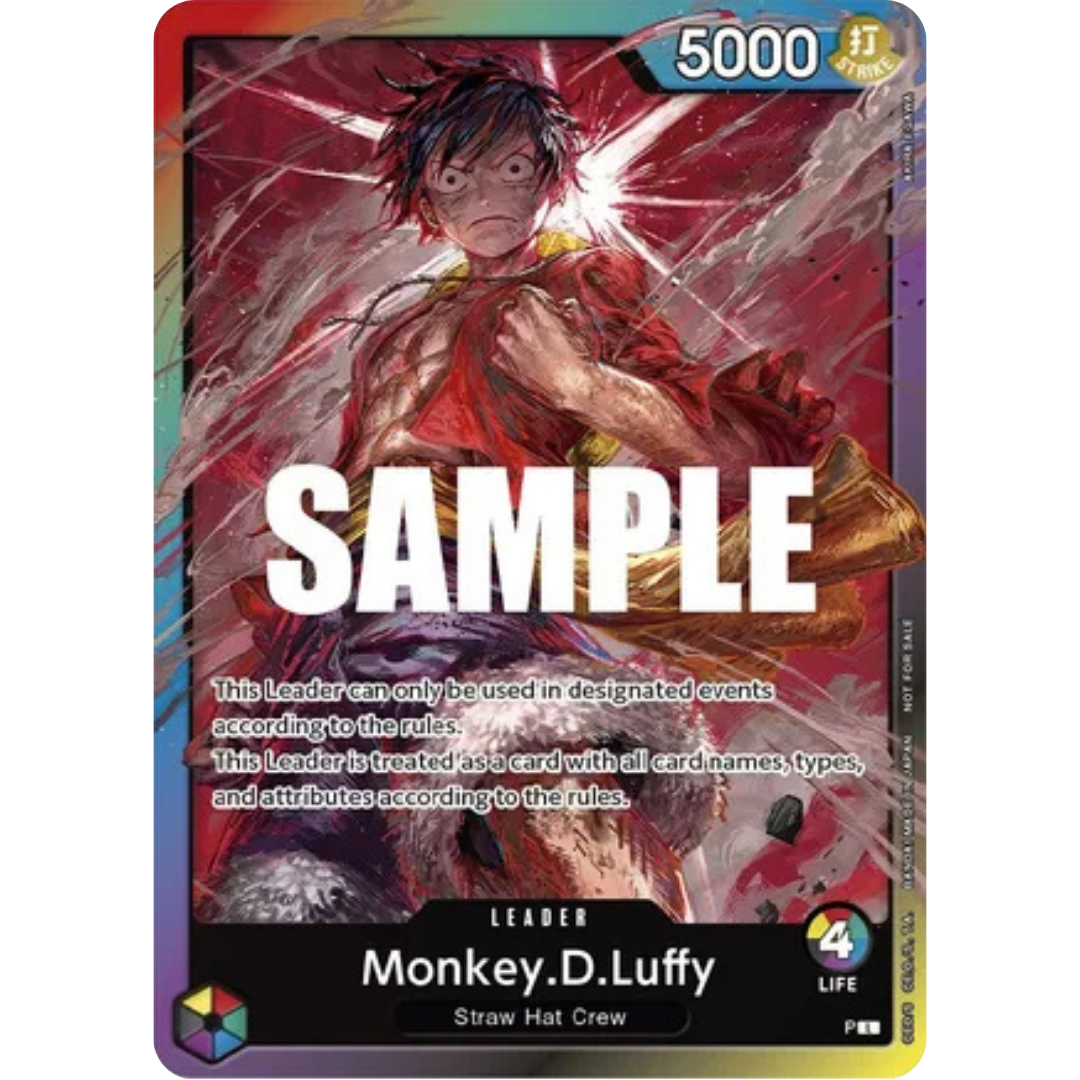 Monkey.D.Luffy (Leader Pack) (Sealed Battle 2023 Vol. 1) - One Piece Promotion Cards