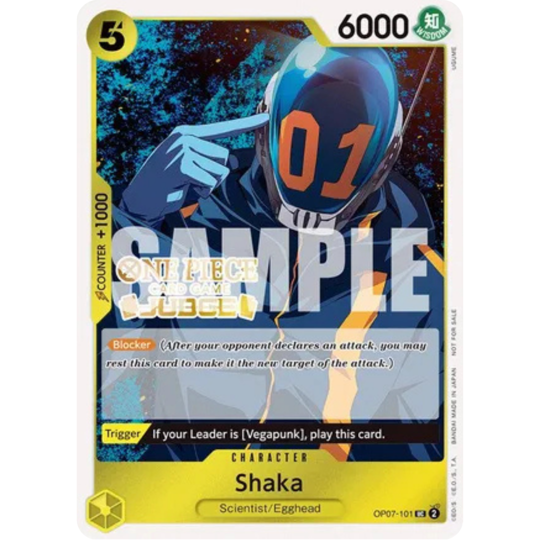 Shaka (Judge Pack Vol. 5) (OP07-101) - One Piece Promotion Cards Foil