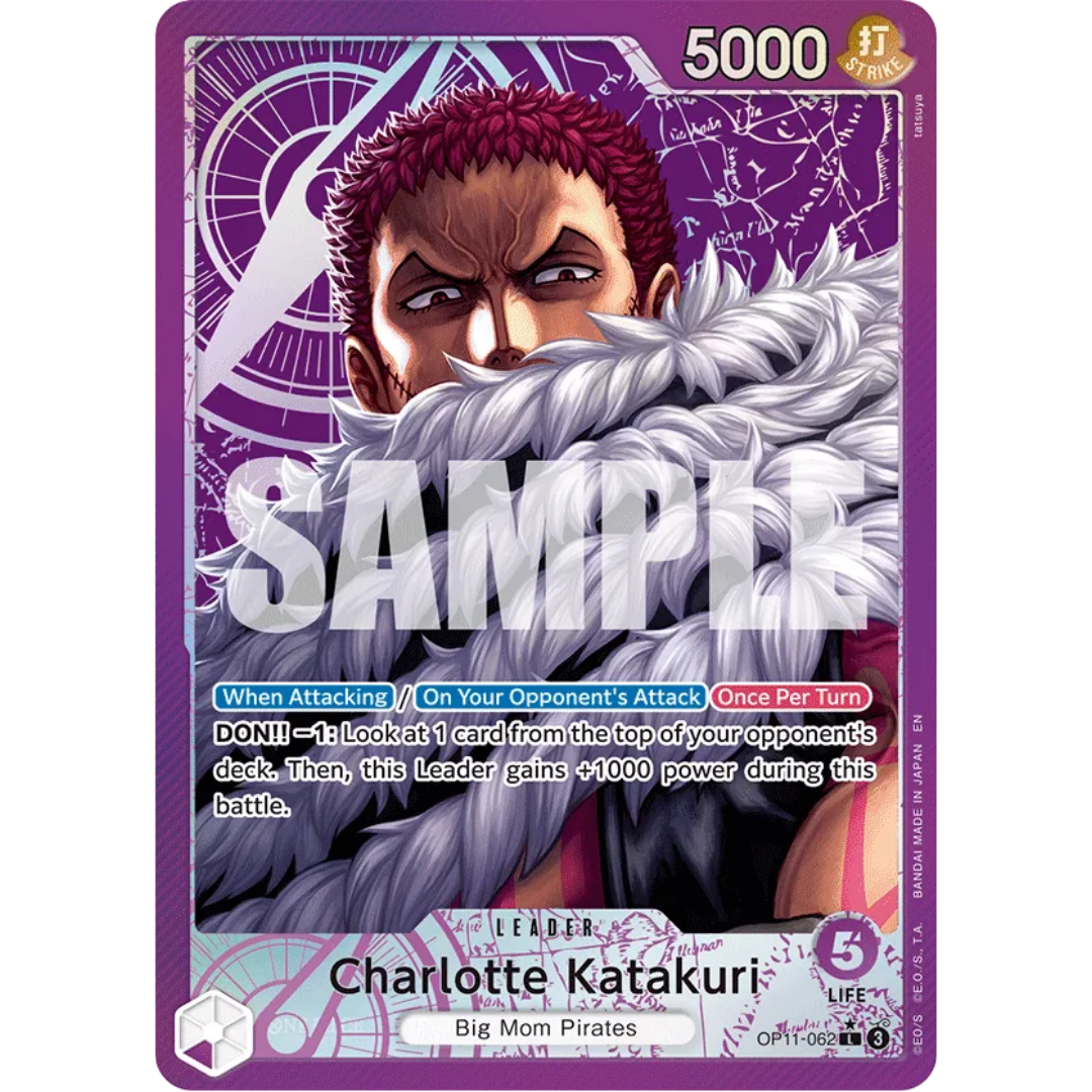 Charlotte Katakuri (062) (Alternate Art) (OP11-062) - A Fist of Divine Speed Foil