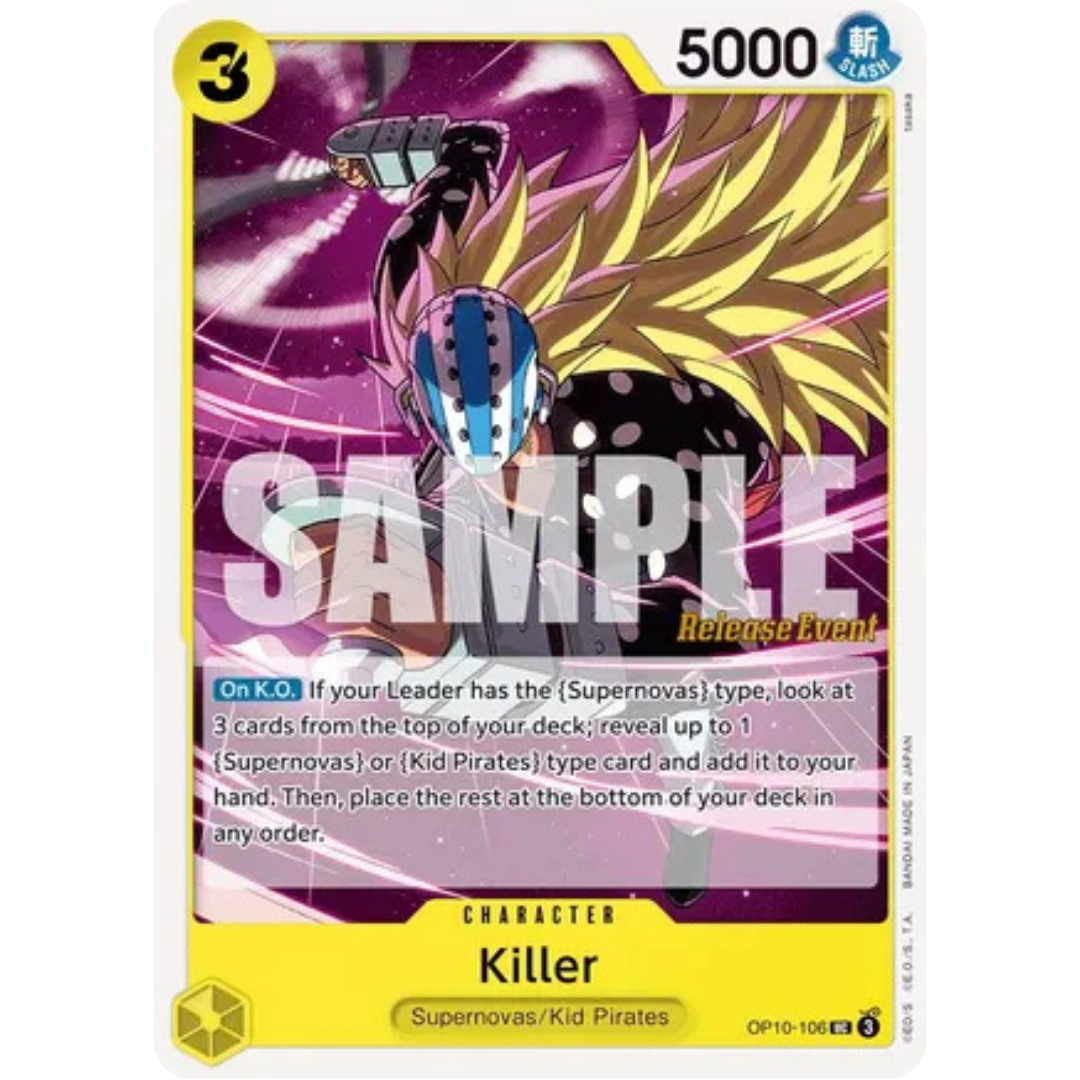 Killer (OP10-106) - Royal Blood Release Event Cards
