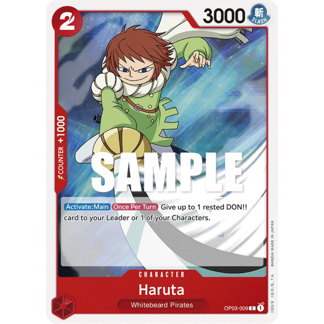 Haruta (OP03-009) - Starter Deck 15: RED Edward.Newgate