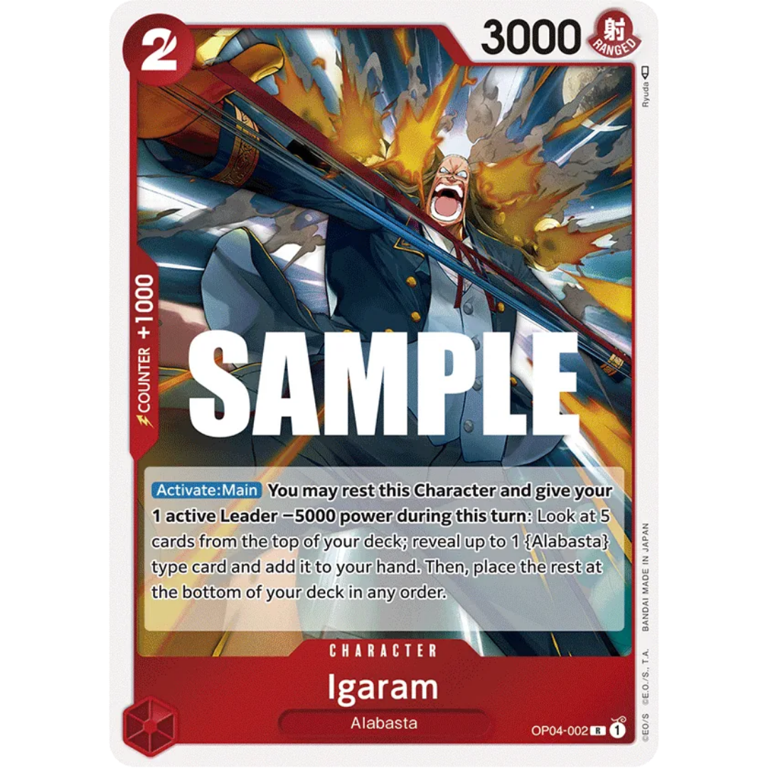 Igaram (OP04-002) - Kingdoms of Intrigue Foil