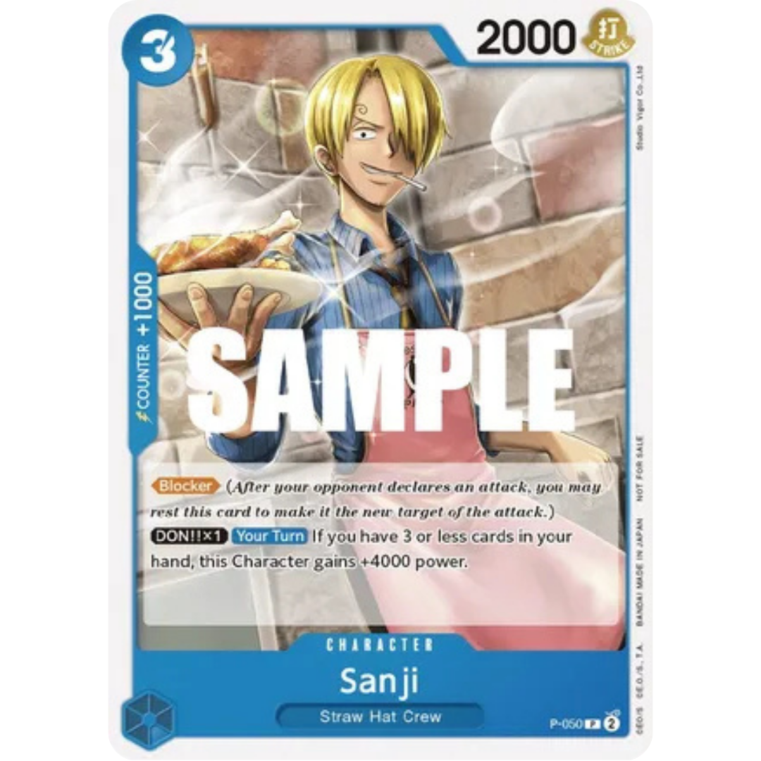 Sanji (Sealed Battle Kit Vol. 1) (P-050) - One Piece Promotion Cards