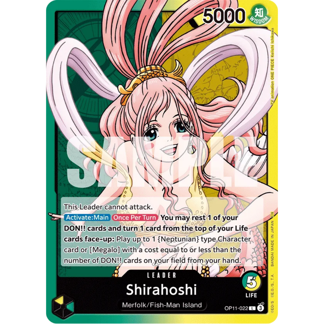 Shirahoshi (022) (OP11-022) - A Fist of Divine Speed
