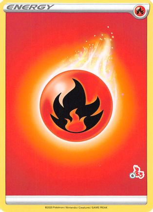 Fire Energy (#6 Cinderace Stamped) Battle Academy 2022 - Promo