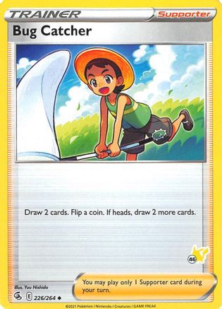 Bug Catcher - 226/264 (#46 Pikachu Stamped)/264 Battle Academy 2022 - Promo