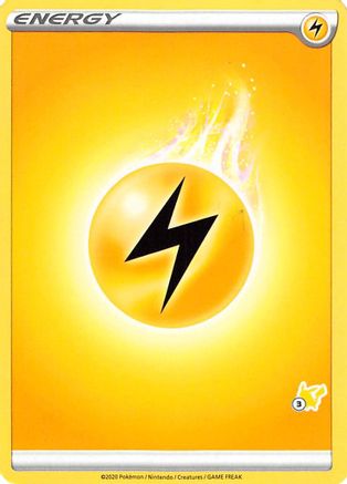 Lightning Energy (#3 Pikachu Stamped) Battle Academy 2022 - Promo