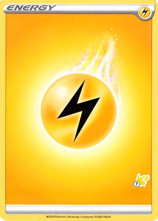 Lightning Energy (#7 Pikachu Stamped) Battle Academy 2022 - Promo
