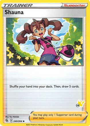 Shauna - 240/264 (#24 Pikachu Stamped)/264 Battle Academy 2022 - Promo