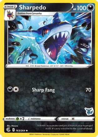 Sharpedo 163/264 Battle Academy 2022 - Promo