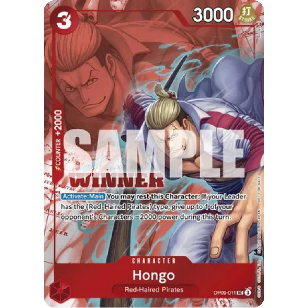 Hongo (Winner Pack 2025 Vol. 2) (OP09-011) - One Piece Promotion Cards Foil