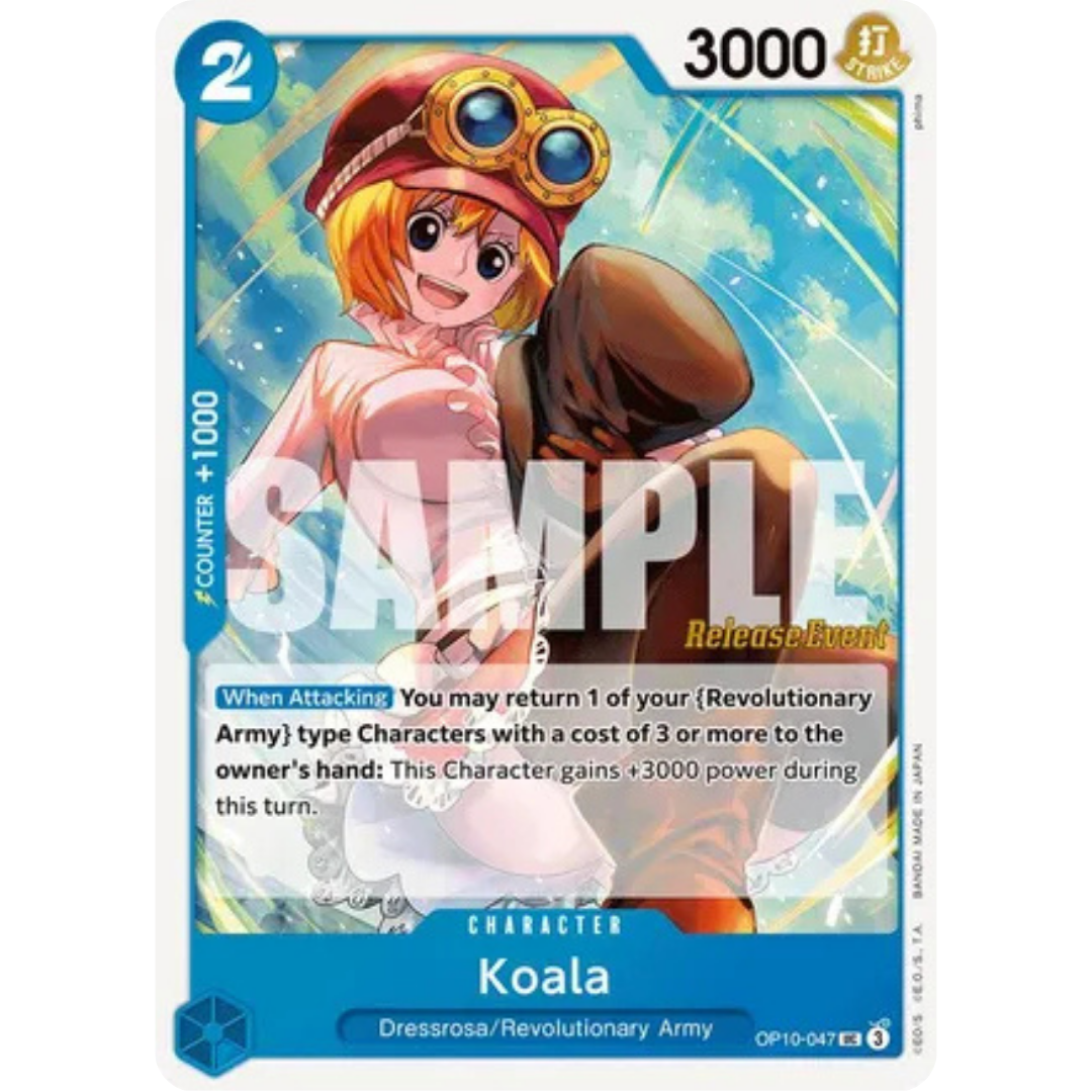 Koala (OP10-047) - Royal Blood Release Event Cards