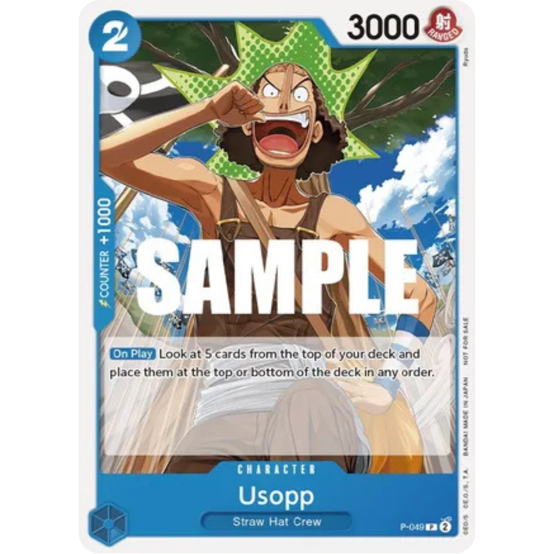 Usopp (Sealed Battle Kit Vol. 1) (P-049) - One Piece Promotion Cards