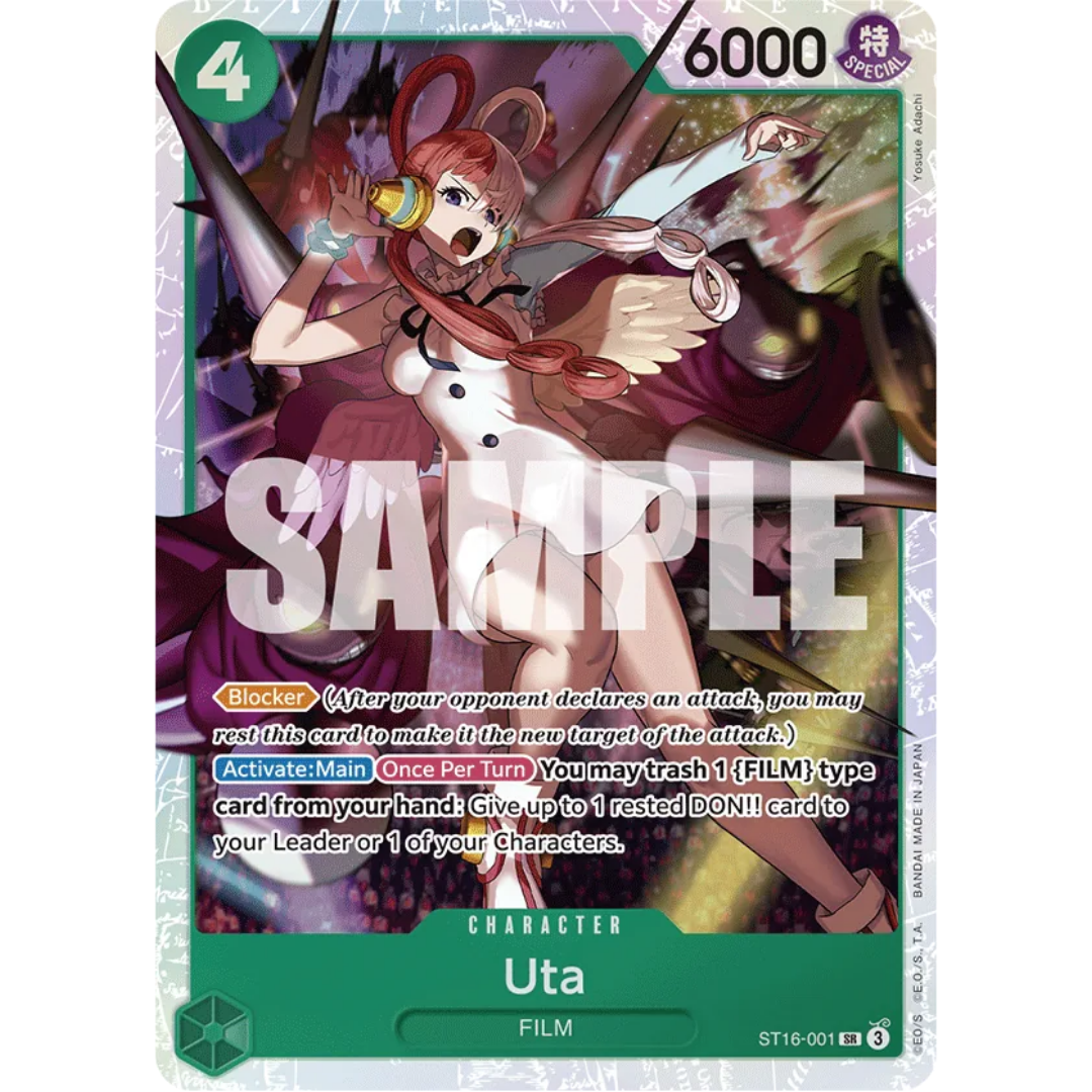 Uta (ST16-001) (ST16-001) - Starter Deck 16: GREEN Uta Foil