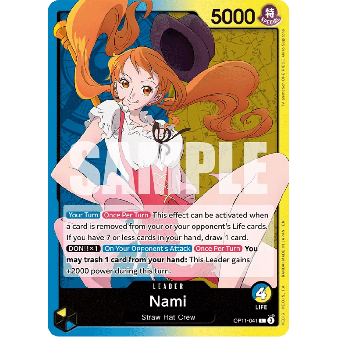 Nami (041) (OP11-041) - A Fist of Divine Speed