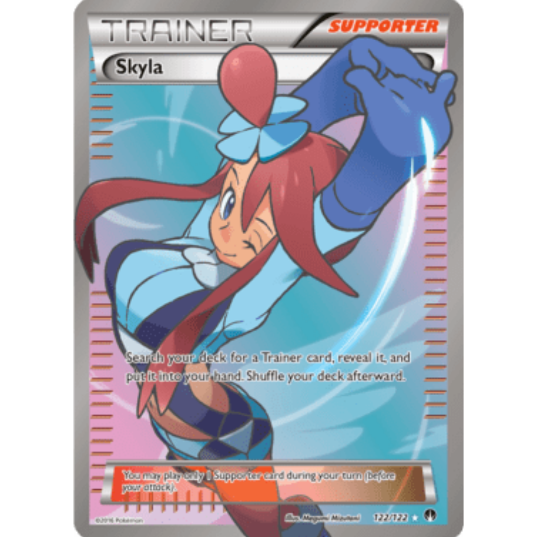 Skyla 122/122 - Holofoil XY BREAKpoint - Ultra Rare
