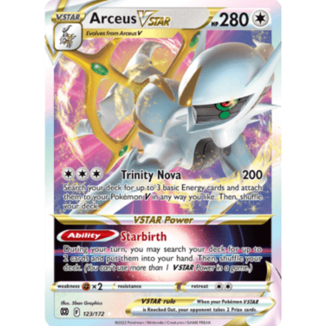 Arceus VSTAR 123/172 - Holofoil Miscellaneous Cards & Products - Promo